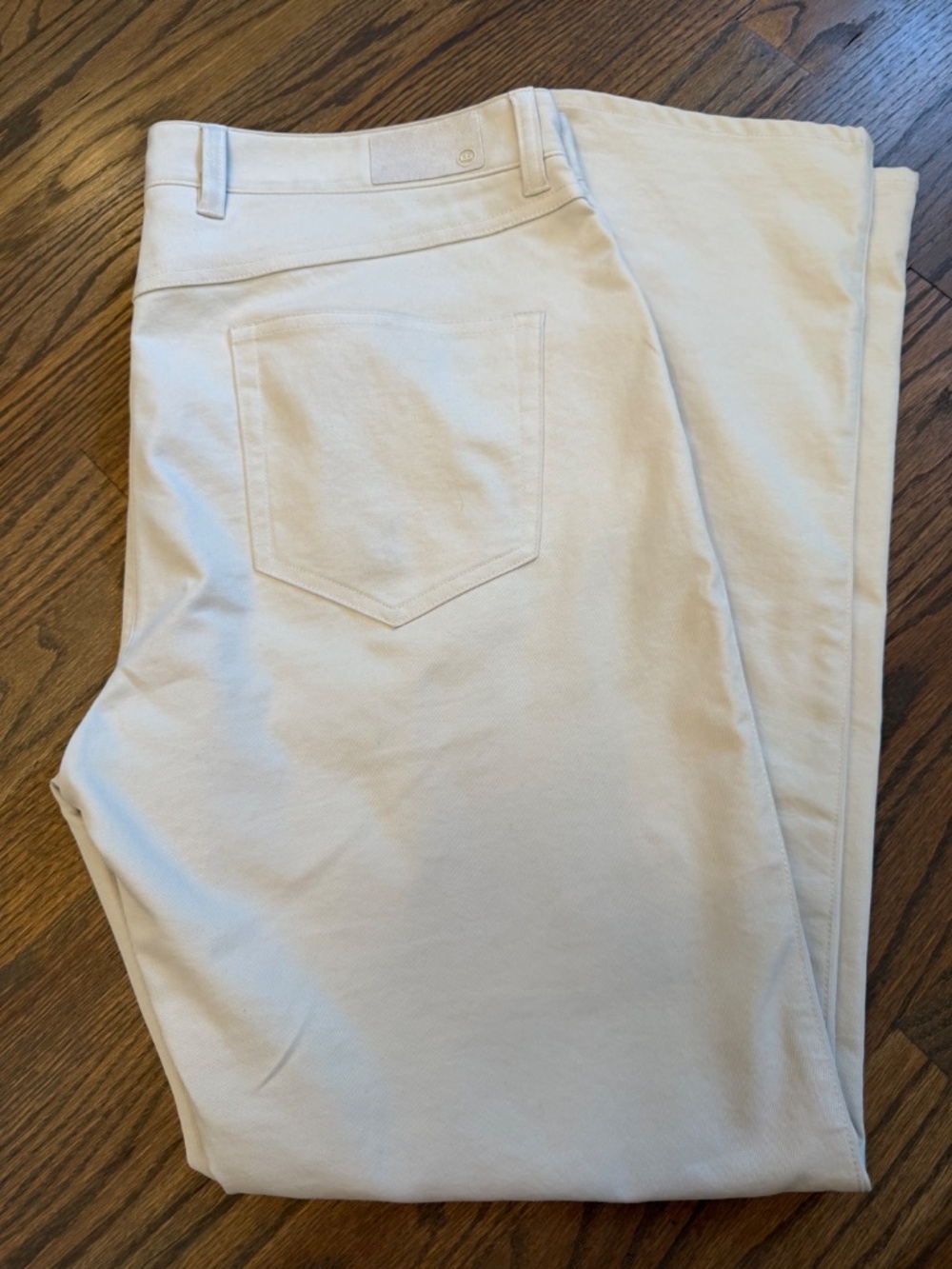 Peter Millar Men’s 34x30 Cream 5 Pocket Stretch Pants